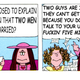 Illustration for article titled iCathy CK/i puts Louis C.K. quotes into iCathy/i comics